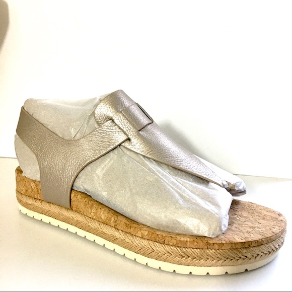 Vince Flint 2 Espadrille Cork Layered Sandal - Picture 8 of 15
